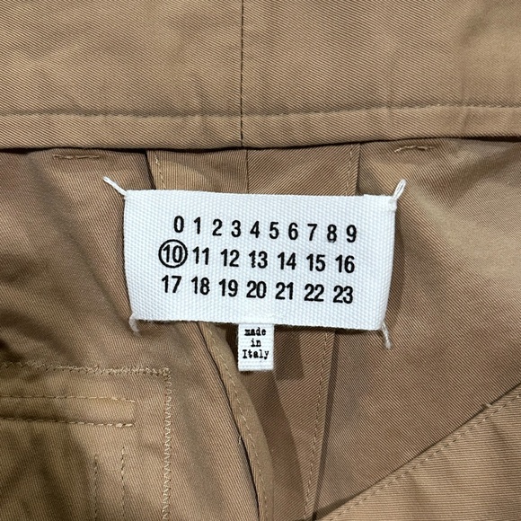 Maison Margiela Tan Chino Trouser w/ Cargo Pocket Pants - Picture 9 of 13